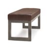 Casey - Ottoman Bench - Distressed Chestnut Brown - Image 5