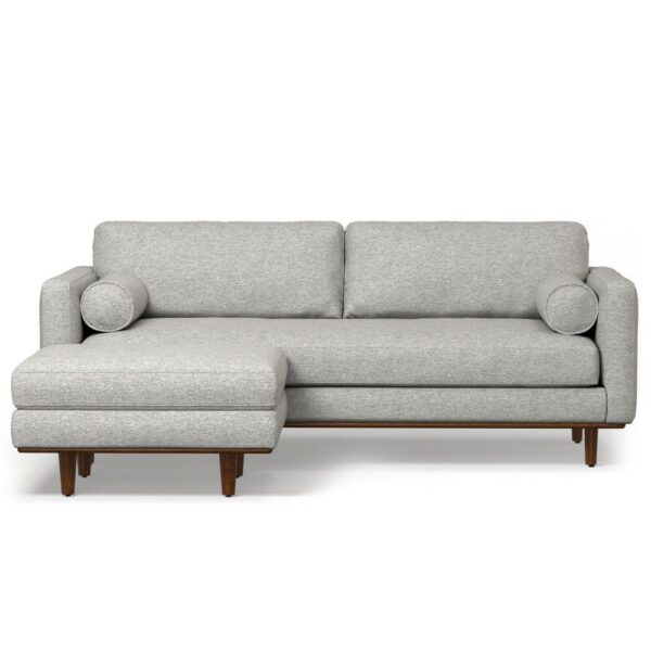 Morrison - Sofa And Ottoman Set - Mist Gray