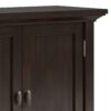 Redmond - Low Storage Cabinet - Brunette Brown - Image 7