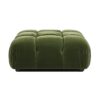 Marcel - Bubble Modular Modern Cocktail Ottoman - Olive Green - Image 3