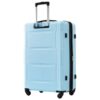 2 Piece Luggage Set With Bags Expanable Spinner Wheels ABS Lightweight Suitcase With Tsa Lock 20" / 28" - Light Blue - Image 19