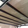13' X 7.7' Outdoor Pergola Sun Shade Cover Cloth Patio Canopy Hdpe Permeable With Grommets - Brown - Image 12