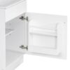 20" Bathroom Vanity With Sink, Freestanding Cabinet With Door Shelf And Adjustable Shelf, And Ceramic Construction - White - Image 18