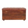Buffalo - Hide Leather Storage Trunk - Brown - Image 9