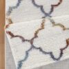 Loft Shag - 5' 3" X 7' Shaggy Area Rug Polypropylene - Ivory - Image 2