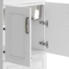 Cardinal - Laundry Cabinet With Faucet And Stainless Steel Sink - White - Image 6