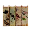 Book Boxes With Birds, Flowers, And Handwriting Design (Set of 4) - Multi - Image 3