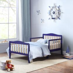 Twain - Toddler Bed - Blue/Natural