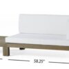 Oana - Right Corner Bench And Coffee Table - White - Image 10