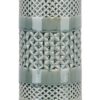 Casa - Contemporary Table Lamp (Set of 2) - Sage Green Crackle / Polished Nickel / White - Image 4