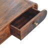 Wall Mounted Console Table - Walnut - Image 4