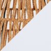 Congo - Contemporary Rattan Table Lamp - Natural / Matte Black / White - Image 4