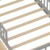 Twin Size Bed With Headboard Storage Rack, 2 Under Bed Drawers, 3 - Side Guardrails For Safety And Security - Gray - Image 13