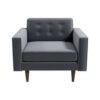Casey - Lounge Chair - Gray - Image 2