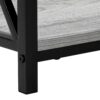 Accent Table, Side Contemporary And Modern - Gray - Image 6