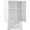 Elegant Traditional Armoire - White - Image 3