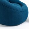 Bedding Bean Bag Sofa Chair High Pressure Foam Bean Bag Chair Adult Material With Padded Foam Padding Compressed Bean Bag With Footrest - Blue - Image 9
