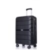 Hardshell Suitcase Spinner Wheels Pp Luggage Sets Lightweight Durable Suitcase With Tsa Lock, 3 Piece Set (20/24/28) - Black - Image 7