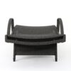 Salem - Contemporary Wicker Chaise Lounge With Armrests - Gray - Image 15
