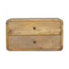 2 Drawer Floating Nightstand - Oak - Image 2