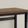 Computer Desk, Home Office, Standing, Adjustable, Laptop, Contemporary & Modern - Walnut - Image 11