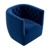 Delaney - Swivel Chair - Dark Blue - Image 16