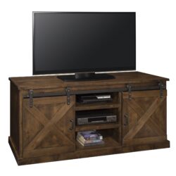 Farmhouse - TV Stand Console For TVs Up To 80" - Aged Whiskey