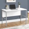 Computer Desk, Home Office, Commercial Grade, Contemporary & Modern - White - Image 6