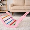 Gardenia - Pikler Triangle Set Montessori Toddler Climbing Toys Indoor, 2 Piece Baby Climbing Gym Indoor Playground - Pink - Image 6