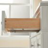 Freestanding Single Sink Bathroom Vanity With Solid Wood Construction And Engineered Marble Top - White - Image 9