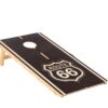 4X2 Ft Large Size Cornhole Board (Set of 2), Outdoor Game Board Set With 8 Bean Bags, Perfect For Lawn, Backyard, Beach, Park - Black / White - Image 3