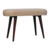 Boucle Nordic Bench - Honey Caramel - Image 3