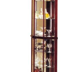 Huxley - Curio Cabinet (Corner) - Cherry