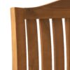 Della - Wood Armchair (Set of 2) Outdoor Dining Chairs - Cream - Image 13