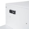 Queen Size Murphy Bed With USB Port, Large Drawer, And Wardrobe / Desk Combo Versatile Cabinet Bed - White - Image 11