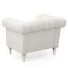 1 Seater Sofa - White - Image 11