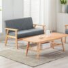 Bahamas - Coffee Table And Loveseat (Set of 2) - Gray - Image 5