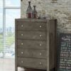Elegant Transitional Storage Chest - Gray - Image 4