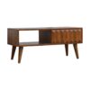 Prism Sliding Media Unit - Chestnut - Image 2