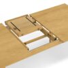 Colby - Extendable Dining Table, Contemporary - Brown - Image 5