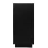 Storage Cabinet With Door For Living Room, Dining Room - Black - Image 9