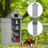 Outdoor Storage, Perfect To Store Patio Furniture, For Backyard Garden Patio Lawn - Natural - Image 2