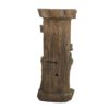 Rustic Decorative Tree Trunk 5 Tier Water Fountain, With Light And Pump, For Indoor And Outdoor - Brown - Image 5