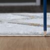 Nova - 2'7" X 7' Polypropylene Area Rug - Multi / White - Image 3