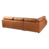 Glander - Sectional Left Sofa - Cognac - Image 3