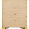 4 Drawer Chest Traditional Style - Yellow - Image 3