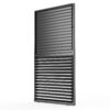 Louver Grille 1 / 3 10Ft Frame & Louvers - Black - Image 8
