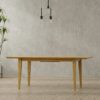 Colby - Extendable Dining Table, Contemporary - Brown - Image 6