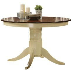 Dylan - Dining Table - Cream / Oak