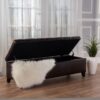 Nebulous - Upholstered Ottoman With Storage And Diamond Tufted Seat - Brown - Image 7